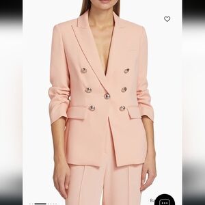 New Veronica Beard Tomi Dickey Double Breasted Jacket Sz 18 No Tag Sample